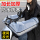 啟拓者電動(dòng)車(chē)手把套冬季摩托車(chē)把套防雨罩加絨加厚手套防風(fēng)保暖防水套 黑色大口把套+防雨罩