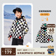 PawinPaw卡通小熊童裝冬兒童羽絨服男童連帽外套保暖加厚 象牙白/39 110