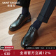 報喜鳥（SAINT ANGELO）2025秋季新款男士商務(wù)真皮休閑皮鞋正裝舒適寬楦德比鞋婚鞋爸爸鞋 黑色 41