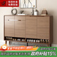 九鼎創(chuàng  )展實(shí)木鞋柜門(mén)口玄關(guān)隔斷現代簡(jiǎn)約大容量新中式進(jìn)門(mén)客廳收納儲物柜 【升級款全實(shí)木板】長(cháng)178cm 上門(mén)安裝