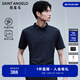 報(bào)喜鳥短袖POLO衫男裝【涼感抗菌】2025夏季新款男士商務(wù)休閑POLO衫恤衫 海軍藍(lán) XL -50(180/100)