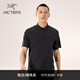 ARC'TERYX始祖鳥(niǎo) SKYLINE SS SHIRT 透氣 男子 短袖襯衣 BLACK/黑色 S