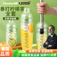 洽苒【德國品牌】雪克杯手打檸檬茶制作工具全套擺攤暴打手搖杯專用壺 【旗艦】四段式500ML+24.5cm搗汁棒