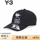 Y-3【 新品上新】y3GRAPHIC CAP棒球帽男女同款帽子53-KC3339 黑色 L 60