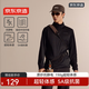 京東京造戶(hù)外超輕抓絨衣套頭衫外套男士運動(dòng)春夏防曬夾克 黑色 L