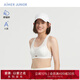 Aimer kids愛(ài)慕少女文胸夏日清涼少女三階段背心式運(yùn)動(dòng)文胸AJ115E073 白 170