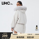 金羽杰摩登輕薄羽絨派克服女短款秋冬季新潮毛領(lǐng)薄款羽絨服女Y21602268