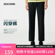 斯凱奇（Skechers）閃穿褲男長(cháng)褲秋時(shí)尚速干直筒九分褲休閑褲P225M239
