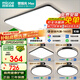 四季沐歌（MICOE）全光譜led吸頂燈高顯色指數(shù)防藍(lán)光客廳大燈簡約燈具套餐包安裝
