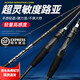 禧瑪諾機械師路亞竿威海漁具魚(yú)竿全套M L調泛用翹嘴鱸魚(yú)鱖魚(yú)竿碳素路亞桿 1.68m 直柄L調單竿 1.98米
