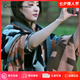 CRANTA KOMEIA圍巾女2025新款民族風(fēng)大披肩斗篷旅游毛毯生日七夕情人節(jié)禮物 拼色 高級(jí)感輕奢時(shí)尚百搭ck風(fēng)