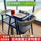 紫葉陽臺(tái)桌椅三件套家用迷你茶幾一桌兩椅休閑現(xiàn)代簡(jiǎn)約藤椅陽臺(tái)茶桌