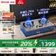 林內（Rinnai）家用燃氣灶天然氣灶具嵌入式 大火力雙眼猛火灶 不銹鋼面板 鋼化玻璃面板 一級能效 以舊換新 2E08MTX【5.2KW+可調底盤(pán)+定時(shí)】