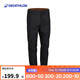 迪卡儂（DECATHLON）褲子男褲夏速干休閑長褲郊野【23年新】黑灰色-收口款XL-4668689