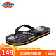 Dickies人字拖男夏季透氣厚底拖鞋休閑百搭夾腳拖 S51黑色 42 