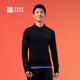 必邁（bmai）跑步魔方保暖長(cháng)袖v4運動(dòng)T恤男速干排濕秋冬防風(fēng)保暖上衣男
