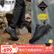 探路者徒步鞋戶(hù)外登山鞋防水防滑GORE-TEX運動(dòng)跑步鞋 黑色灰色男 43