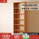 一木全實木書柜 橡木書櫥 現代簡約組合書柜 多功能儲物柜 客廳展示柜 書柜c款0.7米，FAS級橡木