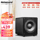 諾普聲（Nobsound）SW-100三代 家庭影院超重有源10寸低音炮音箱SW-80升級款 8寸（黑色）有源炮 140W