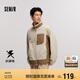 森馬（Semir）夾克男冬季抗靜電搖粒絨寬松外套撞色拼接戶外風(fēng)109724108103