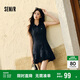 森馬（Semir）連衣裙女polo領(lǐng)無(wú)袖花苞裙2025夏辣妹分割短裙小個(gè)子107425114025