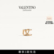 華倫天奴VALENTINO女士 VLOGO SIGNATURE 單只金屬耳夾 金色 均碼