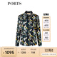 PORTS寶姿春夏新品通勤印花長袖襯衫 SYCAMORE PRINT XL (10)