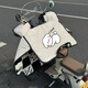 笙越電動(dòng)車(chē)擋風(fēng)被加絨加厚防水2025新款護脖冬季電瓶車(chē)防風(fēng)罩防寒保暖套四季通用 【LOOK狗】羽絨服皮料+法蘭絨內里