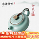 東道汝窯河南非遺2018年老東道陶瓷功夫茶具手工泡茶壺開(kāi)片可養禮盒裝 玲瓏壺 250ML（天青） 250ml