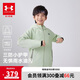 安德瑪（Under Armour）男大童秋冬裝外套戶外休閑運動訓(xùn)練服連帽三防上衣外套244122115
