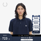 Fred Perry男士POLO衫2025夏季休閑麥穗重磅短袖多彩T恤M6000 608/海軍藍 L 此款尺碼偏大