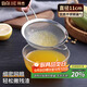 拜杰不銹鋼漏勺細網(wǎng)豆漿果汁牛奶過(guò)濾網(wǎng)篩超漏網(wǎng)勺打沫勺帶掛鉤