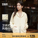 森馬迪士尼米奇家族合作外套女連帽寬松2025春季繡花夾克109125108001