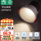 雷士（NVC） LED射燈嵌入式天花燈走廊過(guò)道筒燈防眩小山丘洗墻射燈窄邊無(wú)主燈 薦-【全光譜】風(fēng)華-7W暖白
