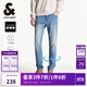 杰克·瓊斯（JACK&JONES）男裝秋冬季牛仔褲男彈力修身褲子男百搭男褲休閑男士牛仔褲四季款 E39 牛仔藍 31 175 W31/L30