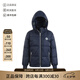 阿瑪尼（ARMANI）AX 男士Smileyworld連帽棉服上衣外套男裝七夕禮物男6LYB19 YNLYZ 1593 海軍藍(lán) M