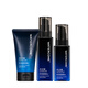 水之蔻男士純凈清爽控油補水保濕面部套裝洗面奶潔面乳精華水乳液護膚品 潔面乳150g+精華水150ml+精華乳120ml
