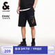 杰克·瓊斯（JACK&JONES） 夏季新款BSQ聯(lián)名舒適涼感百搭潮流寬松五分褲短褲男裝22529F024