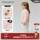 Teenie Weenie Kids【小吐司輕羽絨】小熊童裝24冬中性三防羽絨服 蜜桃醬小吐司（粉色） 90