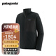 巴塔哥尼亞（Patagonia）男士R2透氣戶外秋冬保暖抓絨衣夾克開衫外套TechFace Jkt 83626 BLK M