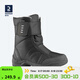 迪卡儂（DECATHLON）雪地鞋男女戶(hù)外防水徒步東北雪地靴加厚保暖棉鞋SH100 女款 黑灰色（拍大一碼） 37