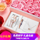 格瑪仕（gemax）全自動機械表女士手表女款名牌女表十大品牌高檔腕表女生2025新款 【生日禮盒】Love玫金色鑲鉆