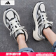 阿迪達(dá)斯 （adidas）男鞋女鞋 25夏季新款運(yùn)動(dòng)鞋時(shí)尚休閑元禧老爹鞋低幫透氣跑步鞋子 情侶款/元禧老爹鞋/淺灰/主推 40