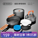 火楓（FIRE-MAPLE）盛宴2野營(yíng)套鍋 戶(hù)外露營(yíng)燒水壺煎鍋湯鍋煮鍋便攜式野炊鍋具廚具 盛宴2套鍋（適用1-2人）