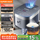 蘇泊爾（SUPOR）電飯煲電飯鍋家用1-8人4L大容量藍(lán)鉆厚釜觸控面板記憶功能多功能微壓智能電飯鍋40FC776