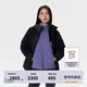 KOLON SPORT/可隆三合一沖鋒衣 女子戶(hù)外運(yùn)動(dòng)防水防風(fēng)夾克外套 LKJK4WTT94-BK 黑色【羽絨內(nèi)膽】 S 160/84A