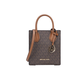 邁克.科爾斯（MICHAEL KORS）mk女包 Mercer迷你老花琴譜包單肩包棕35T1GM9C0I【熱銷】 七夕