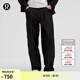 lululemon丨Oversized Utilitech? 男士超寬松款斜紋長(zhǎng)褲 32L LM5B96S 黑色 34