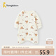 童泰（TONGTAI）嬰兒睡袍春秋睡衣兒童防踢被家居服內(nèi)衣TS43C176-DS橘色80cm