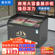 冰爾瑪灰色弧面平面雪糕冰柜商用大容量曲面冷藏冷凍兩用超市點(diǎn)菜保鮮島柜展示柜透明玻璃臥式冰箱 1.0米曲面【升級(jí)款】LED燈-398Q
